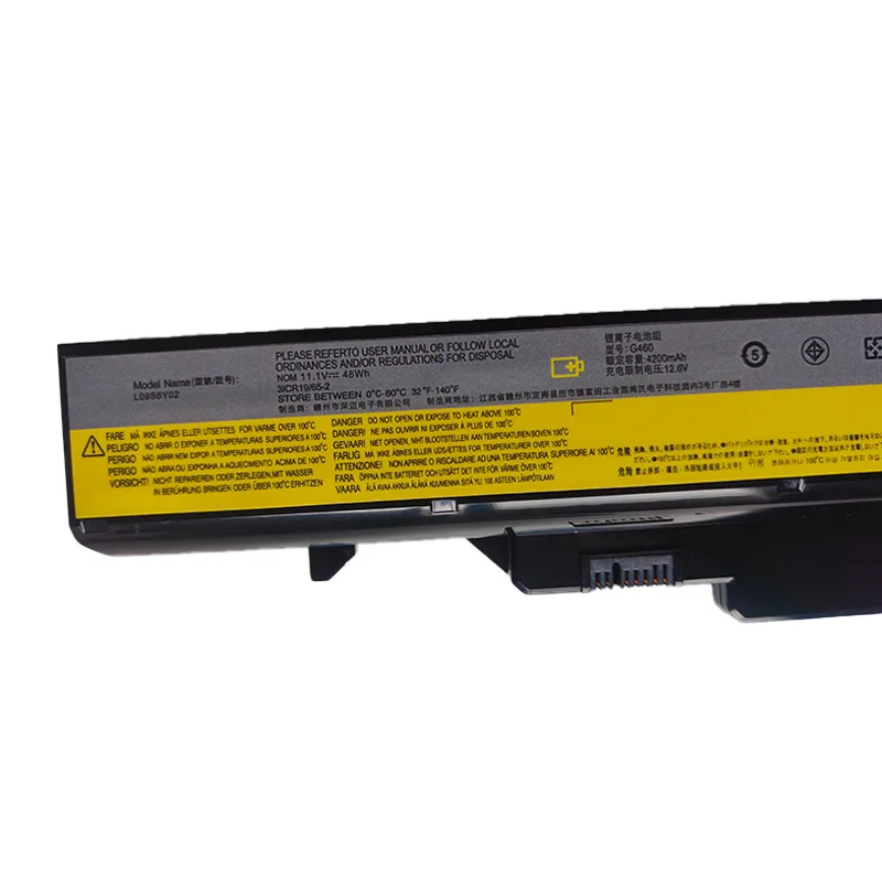 Imagem -03 - Bateria do Portátil para Lenovo Ideapad L09s6y02 G460 G470 Z460 B470 Z470 V370 Z465 Z475 G560 L09m6y02 L09n6y02 Lo9l6y02 111 v 48wh