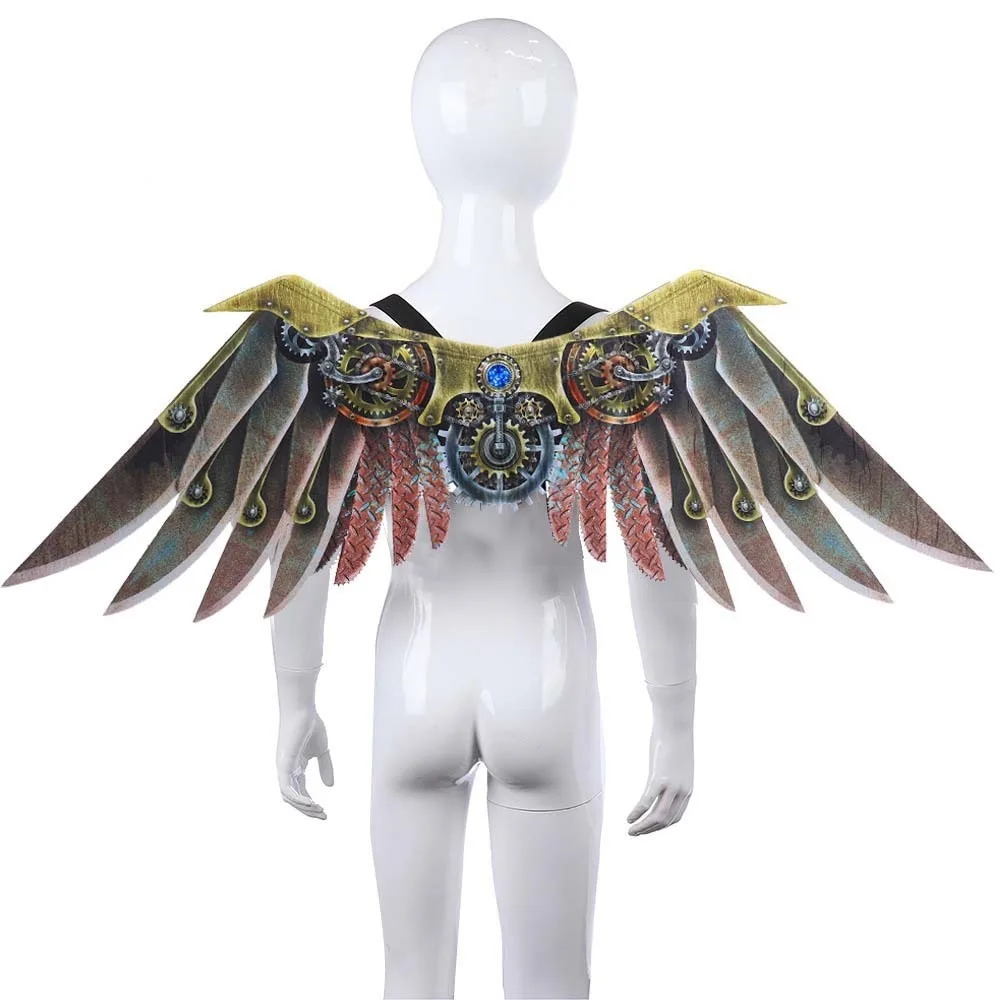 Halloween Dress up Wings Adult Children Cosplay Punk Blade Wings Carnival Stage Dress up Props