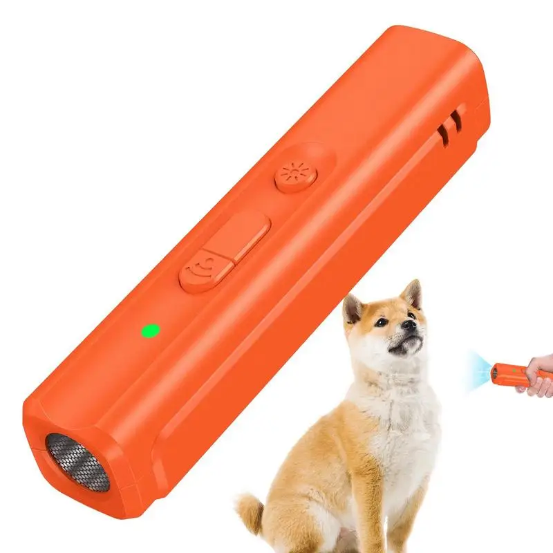 Stop Barking Dog Device Portable Anti Barking Drive Device 32 Feet Range Rechargeable Device For Indoor And Outdoor Stops Bad