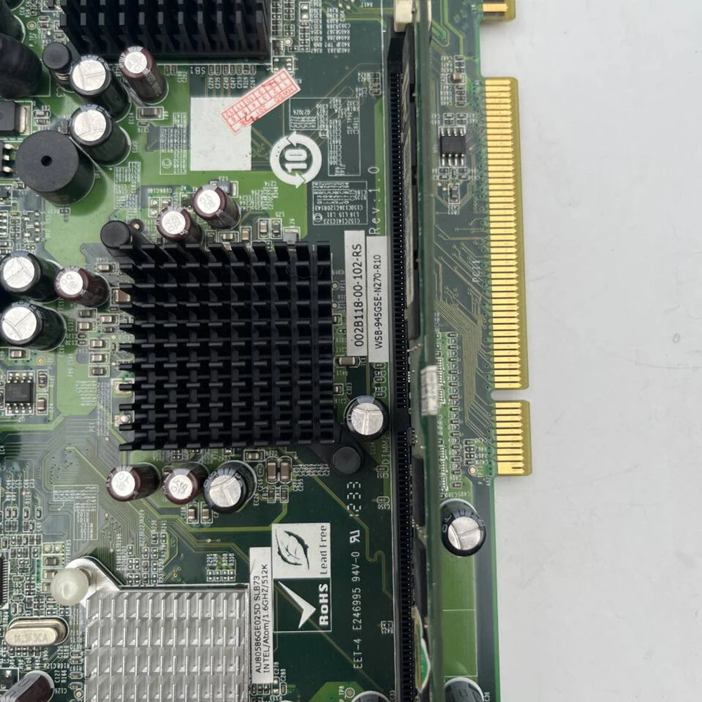 For IEI industrial control Motherboard WSB-945GSE-N270-R10