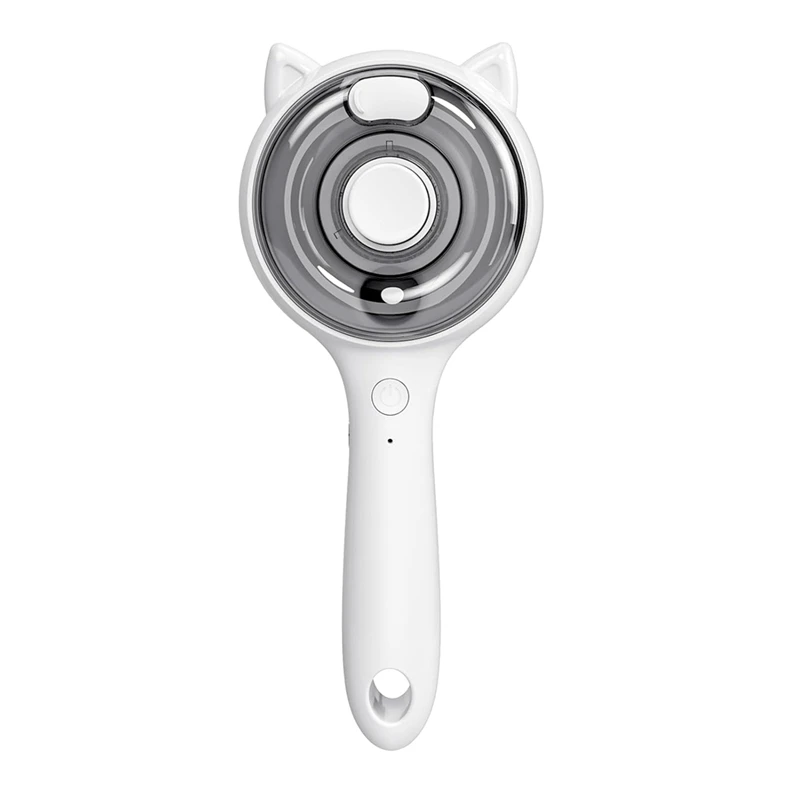 Electric Pet Steam Steam Brush One-Click Cleaning Grooming Comb for Cats Dogs Anti-Static Hair Shedding Brush