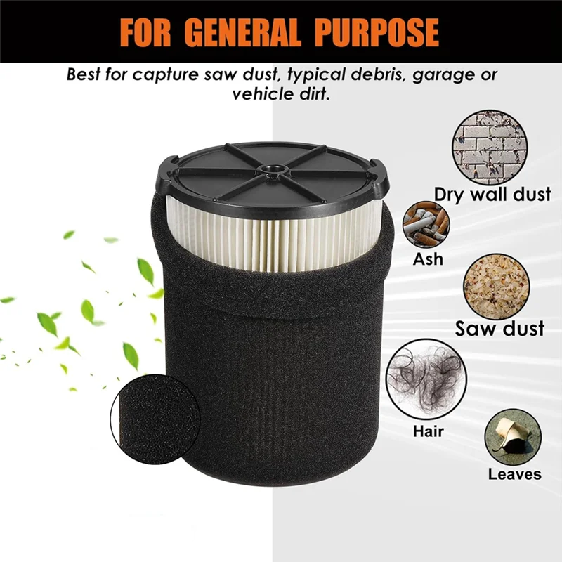 A24P لمرشحات استبدال Ridgid & Husky VF4000 & VF7000 لمكانس المتجر 5- 20 جالون و 6- 9 جالون #4