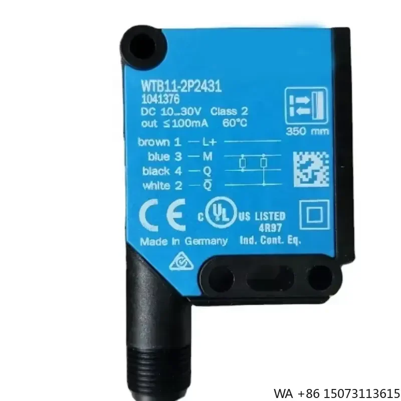 for WTB11-2P2431 Small Photoelectric Sensor Mirror Reflection Switch Module PLC Relay Approaching Sensor Industrial