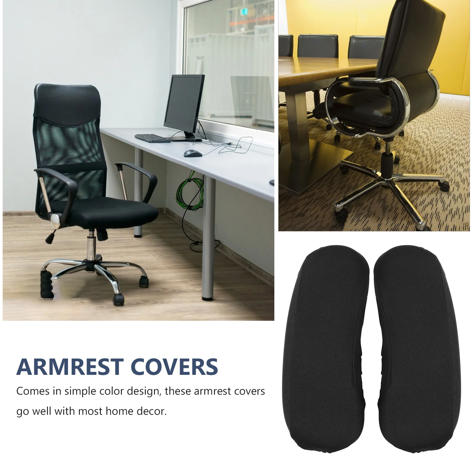 

2pcs 1 Pair Cover For Office Gaming Office Chair Armrest Slipcover Computer Chair Armrest Protector Sleeve Slipcover Arm Pad