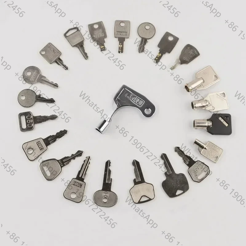 for  Elevator Key 455 CH751 224 52600 00198 102 206 301 301 090 808 2801 2802 keys