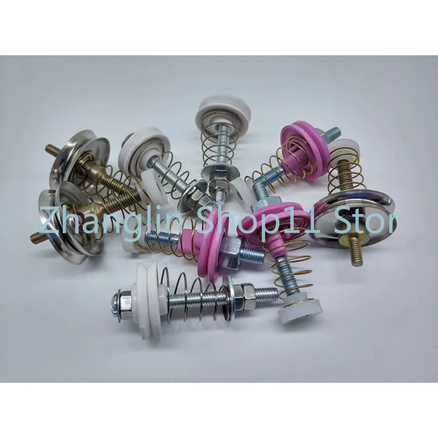 Textile Machine Yarn Wire Guide Thread Tension Assembly Winding Machine,ceramics Thread Clamp, Wire Guide Spring Wire Crimper