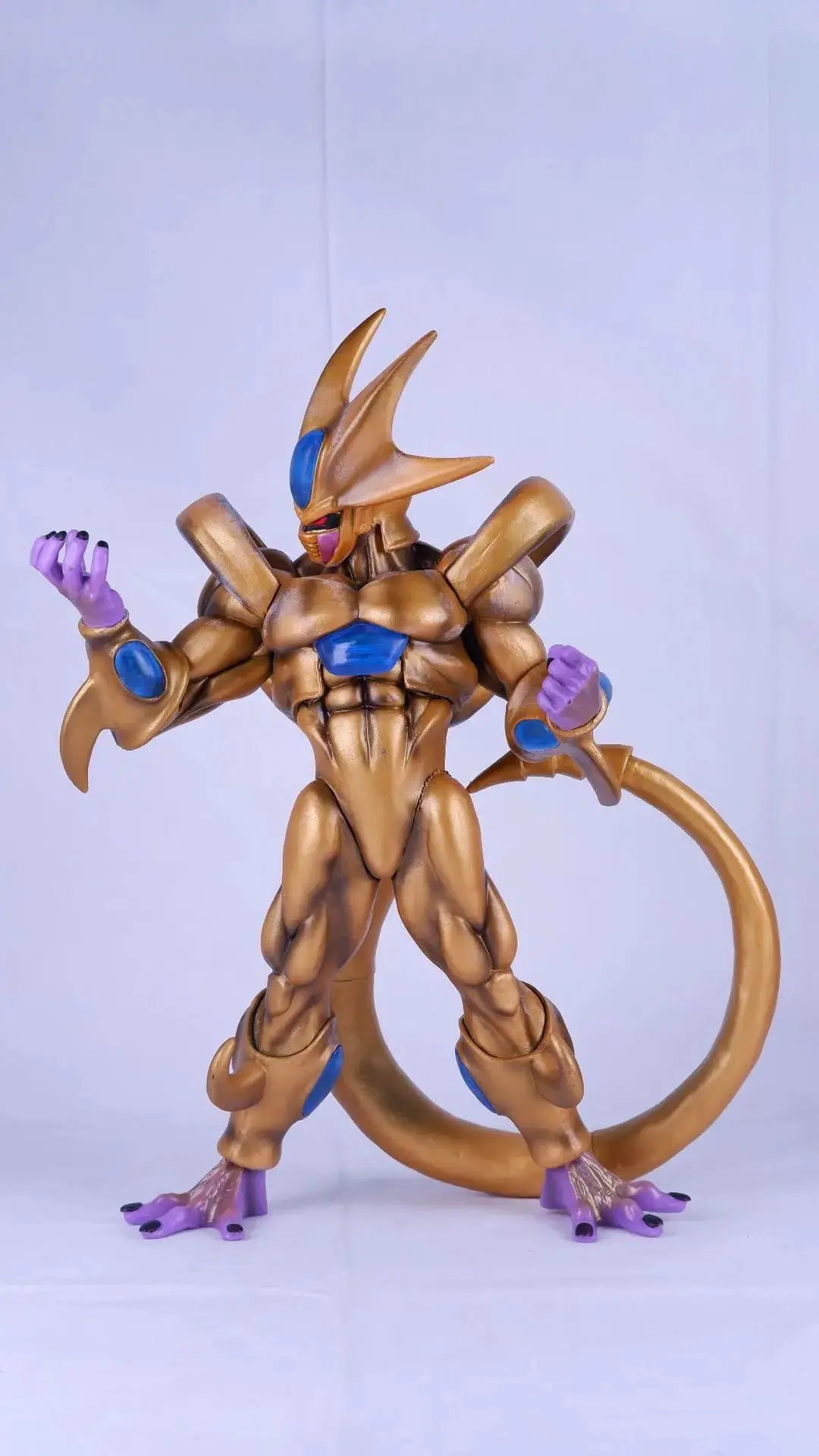 Anime Drakenbal Z Super Saiyan Frieza Koeler Glden Vorm Ver. Pvc Actie Figuur Standbeeld Collectie Spel Model Kinderen Speelgoed Pop