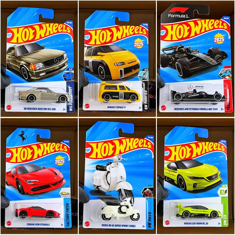 

Mattel Новый продукт 25J Hot Wheels 1:64 Sf90 Stradale Petronas Formula One Team Leaf Nismo Rc 02, коллекция, модель автомобиля из сплава, литье под давлением, украшение, подарок