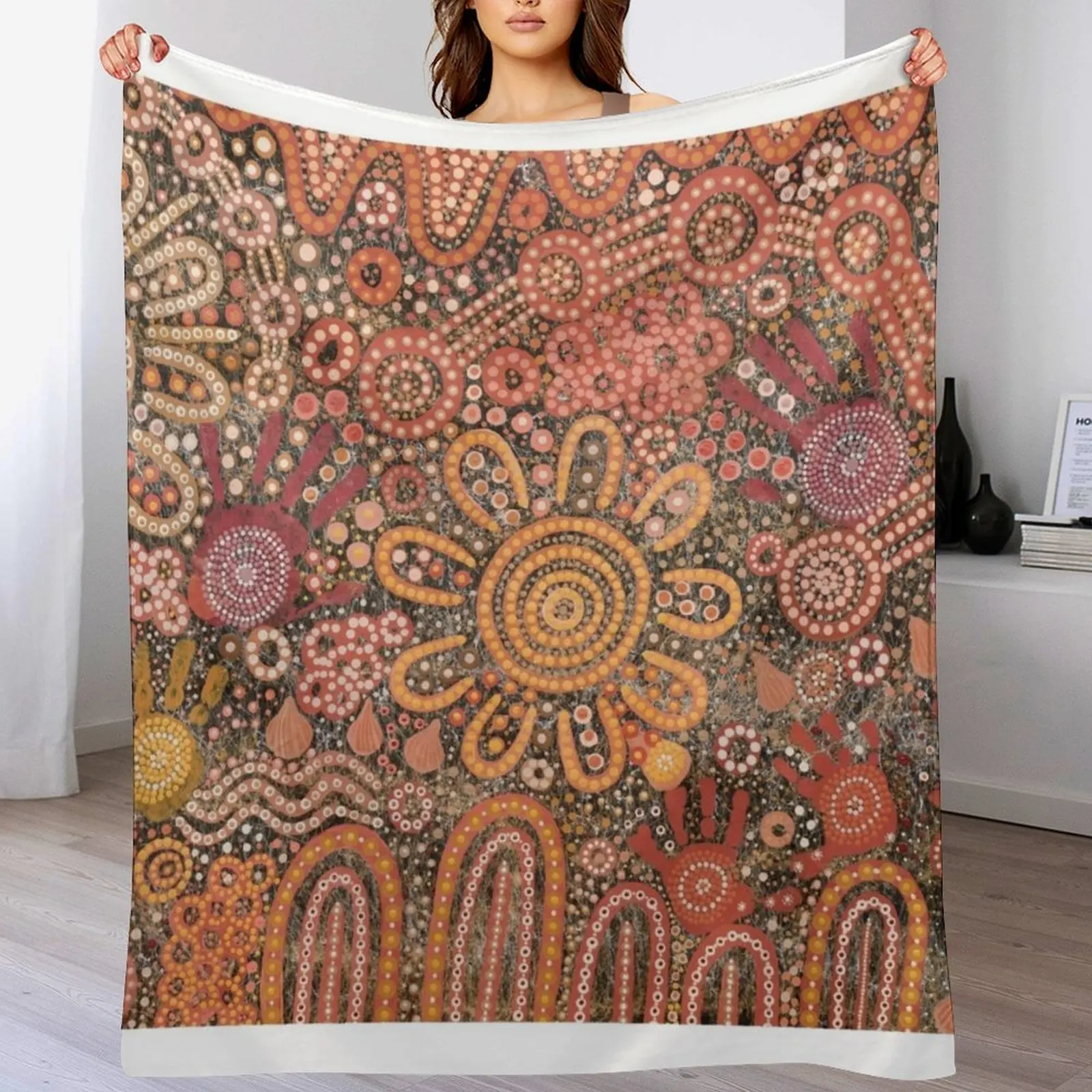 

Going for Cockles Throw Blanket Beach Luxury St Tourist Blankets
