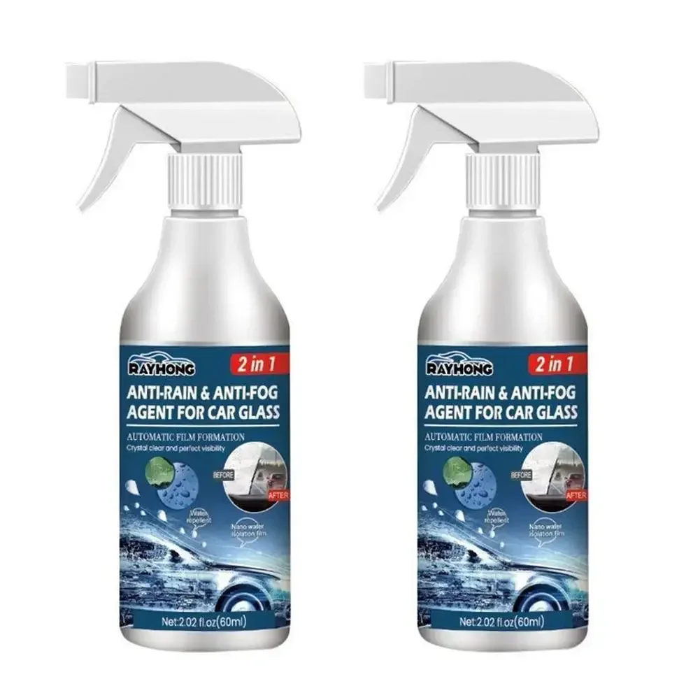 Rainproof Agent for Car Mirror Cleaning, Anti-Fog Water Repellent, Coating Agent, Spray de vidro, Impermeável