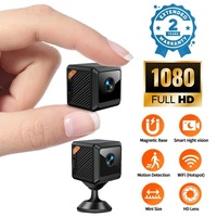 W02 1080P Mini Security Protection Home Night Vision Surveillance Outdoor Camping WIFI Subminiature Smart Home Camera Cctv Video