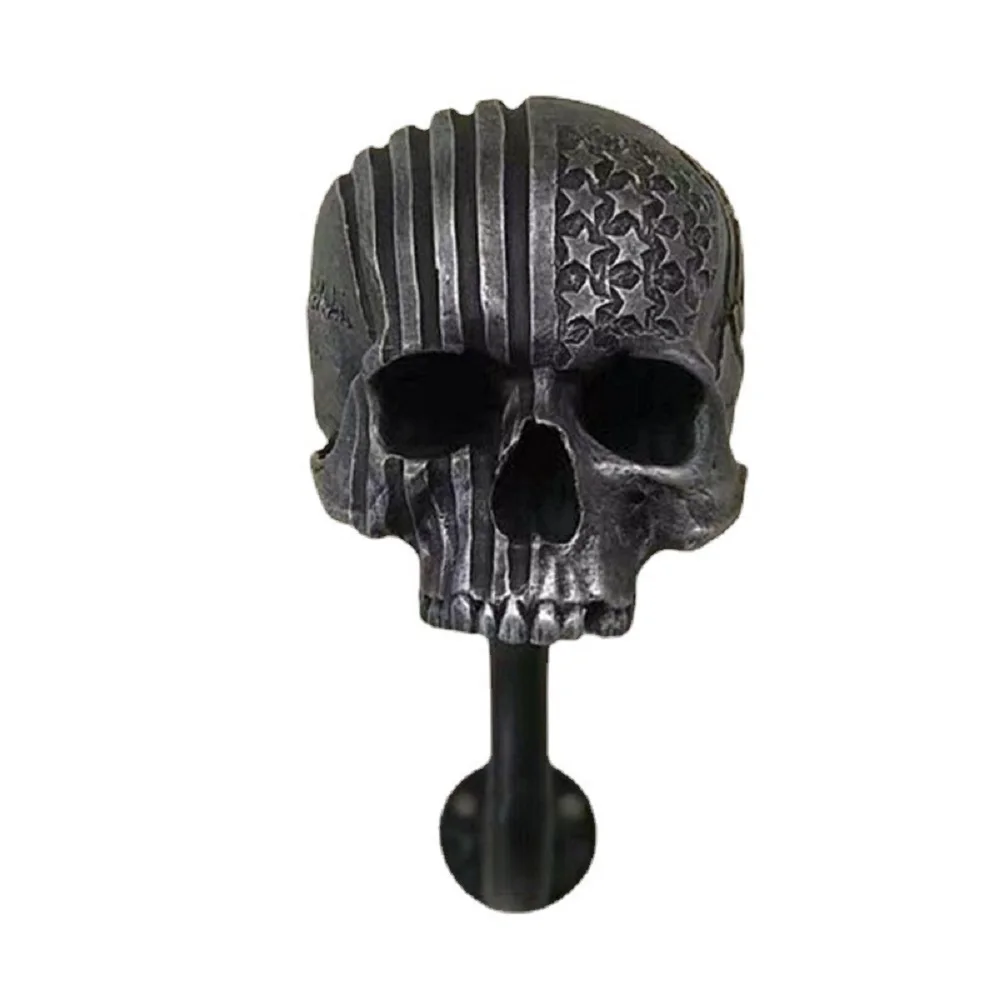 AliExpress Creative Cool Skull Motorcycle Helmet Holder Wall Mounted Adult Helmet Hanger Coat Storage Rack Bicycle Helmet Holder Wall Decor