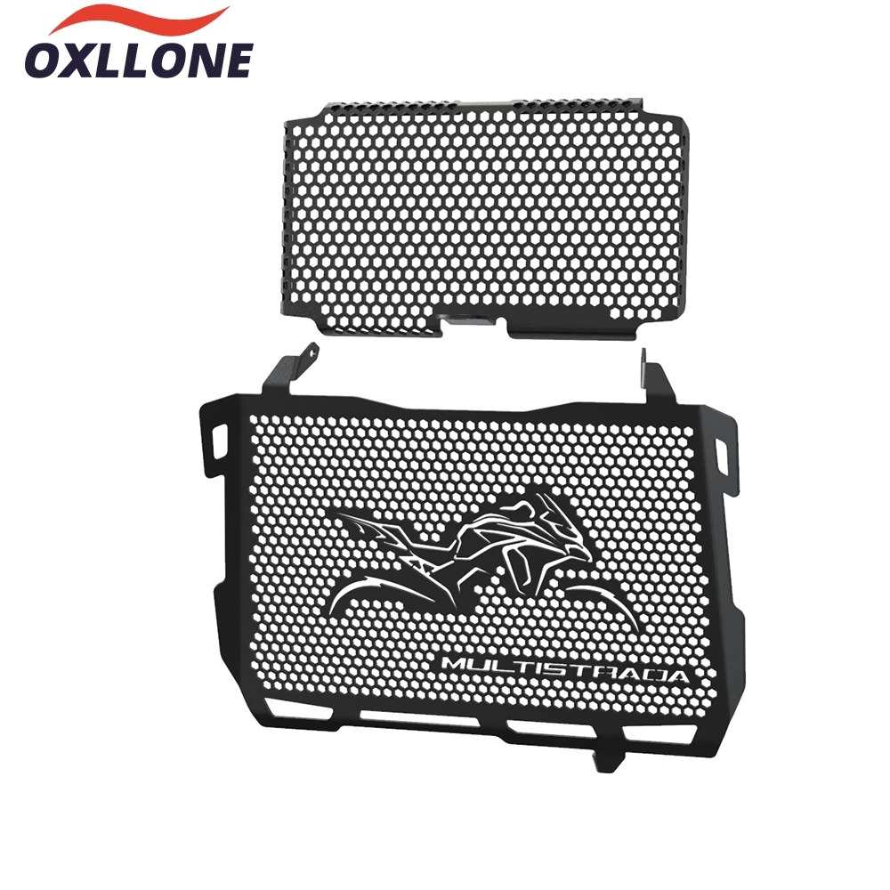 

Radiator Grille Guard For Ducati MultiStrada 950 S / ABS 2018-2020 2021 950 ABS 2017 Motorcycle Accessories Oil Cooler Set