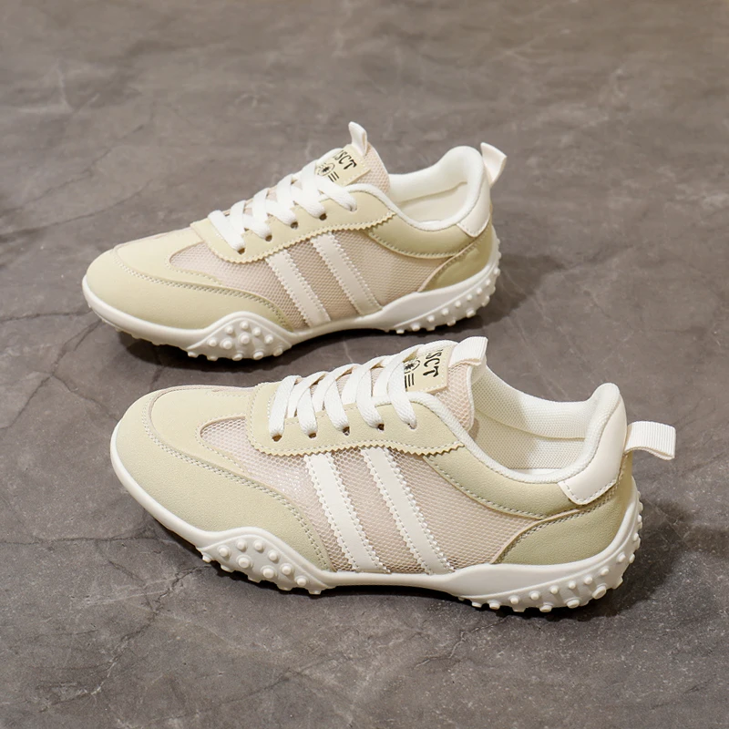 2025 New Women's Comfortable Golf Shoes Single Mesh Breathable Fitness Golf Shoes Outdoor Classic Lightweight Running Shoes