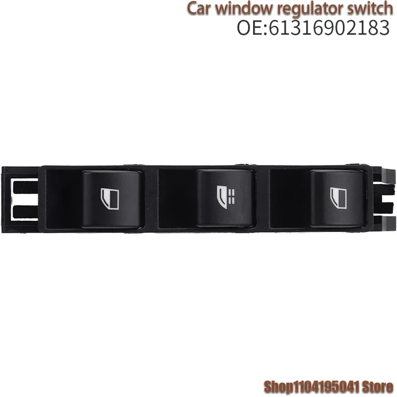 61316902183 For 01-06 BMW 325Ci window regulator main switch and power window switch 5