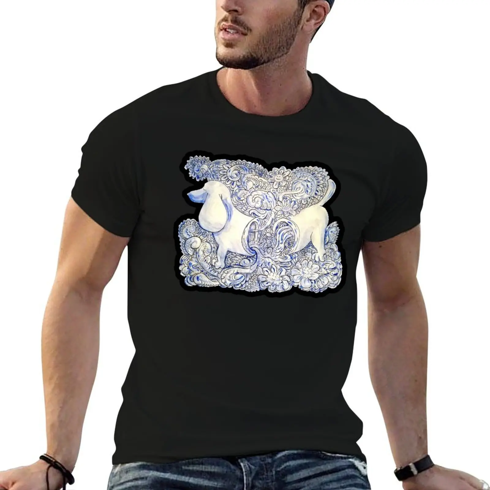 Mystic Weiner T-Shirt t shirts for man graphic vintage cotton t shirt pack t shirt for man T-shirt