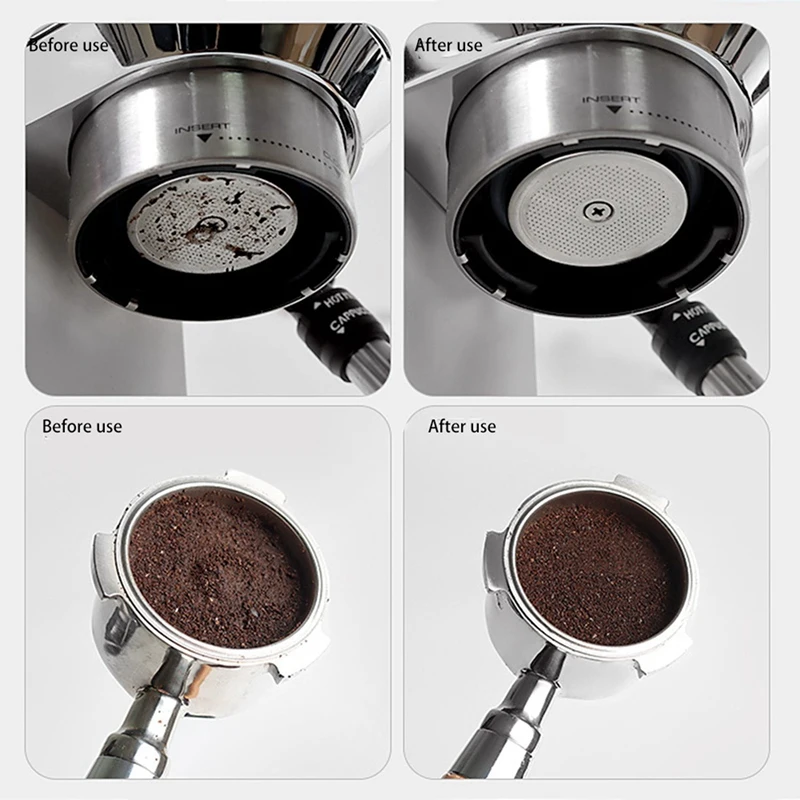 2X Coffee Filter Mesh,Reusable Coffee Puck Screen High Strength Durable For Aeropress Coffee Maker Filters 54Mm