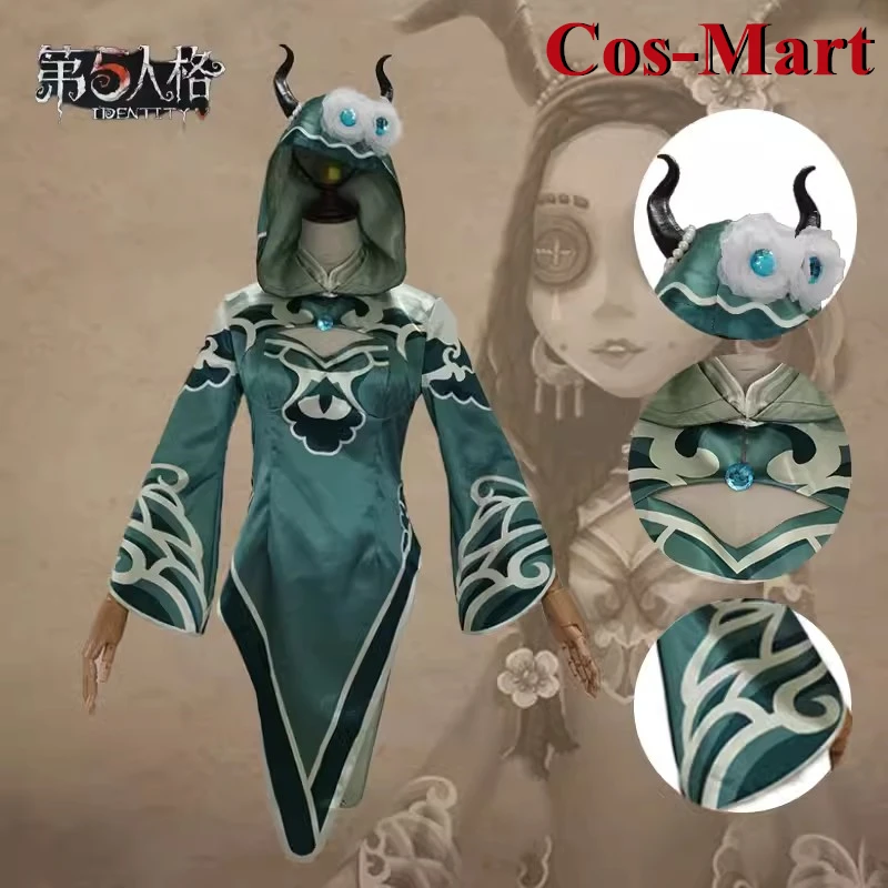 

Cos-Mart Game Identity V Fiona Gilman Priestess Cosplay Costume Activity Party Role Play Clothing Anime Cheongsam Women's Dress