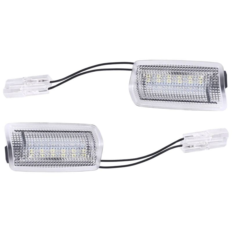 2Pcs for Toyota Land Cruiser 200 Series 150 Series Prado MK4 J150 Lexus ES240 IS250 LED Courtesy Door Light Bulb White