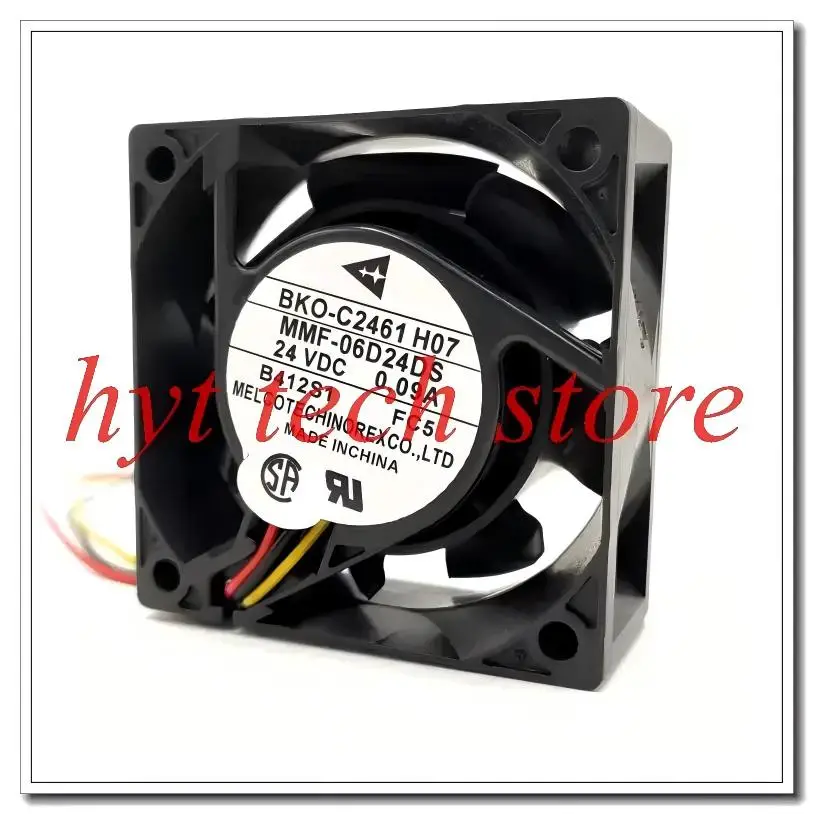 MMF-06D24DS MMF-06D24ES DC 24V 0,09A BKO-C2461H07 Kipas Pendingin Inverter Server, 100% diuji sebelum pengiriman