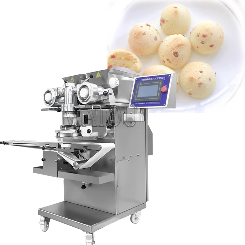 Mejor precio Máquina automática para hacer kubba mochi maamoul, máquina de incrustación de reón de línea de producción