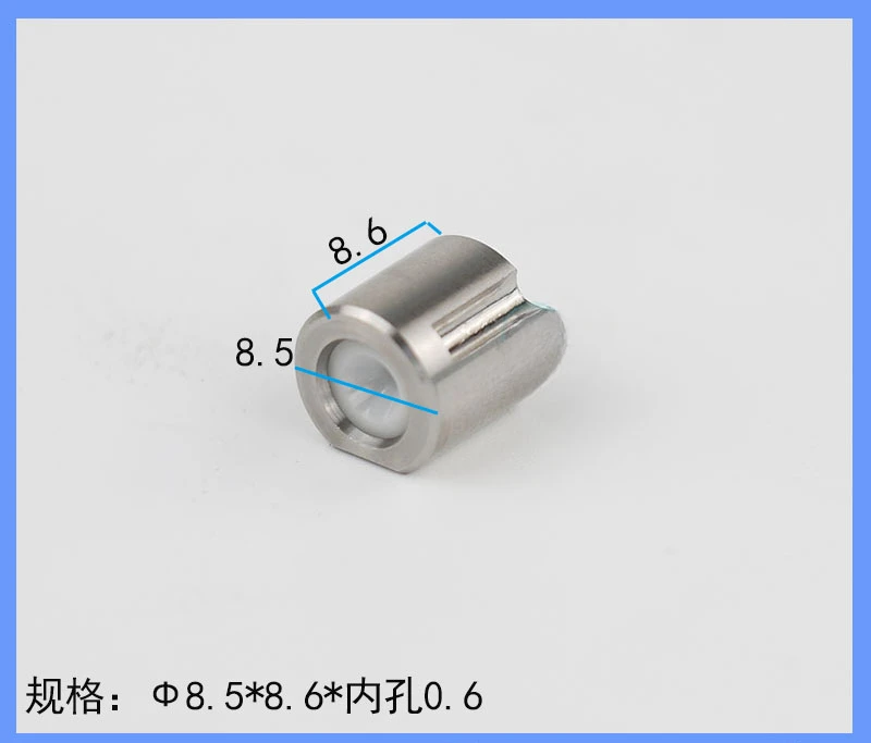 Slow Walking Wire MV Auxiliary Eye Model 0.6 Lower Head Rectifier Ring Fixed Seat Eye Model with Screw Thread 0.4mm