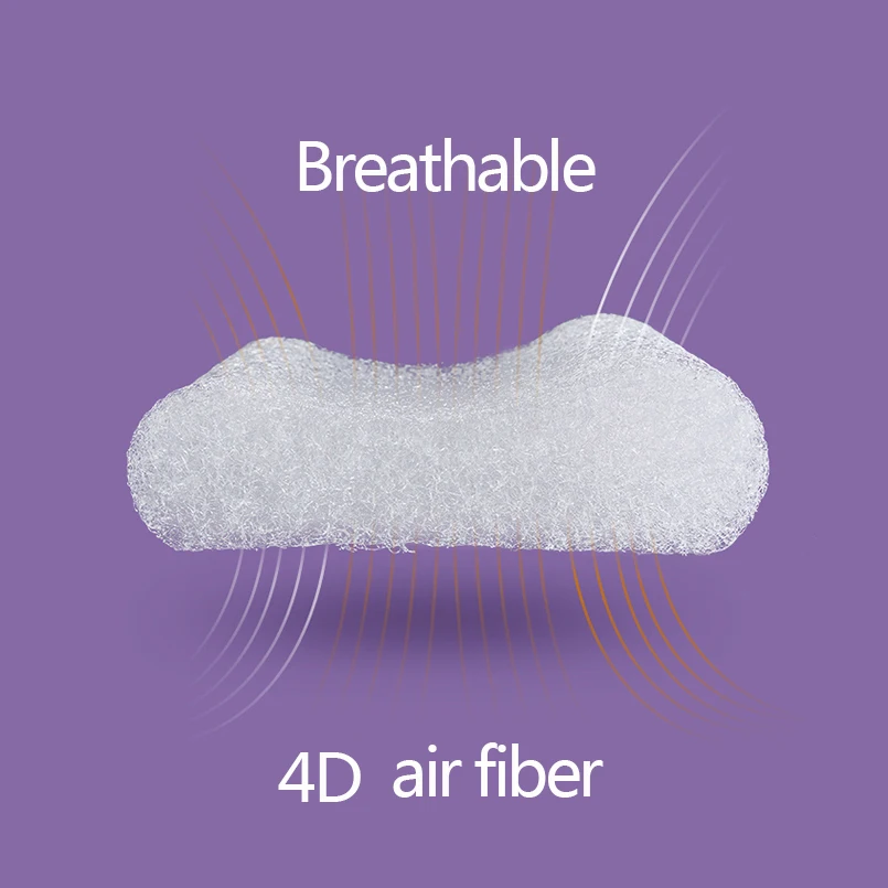 Aqumotic 4D Air Fiber Wave Pillow Square Cushion Washed Fabric Breathable Bird's Nest Comfort Massage Tool Anti-decubitus