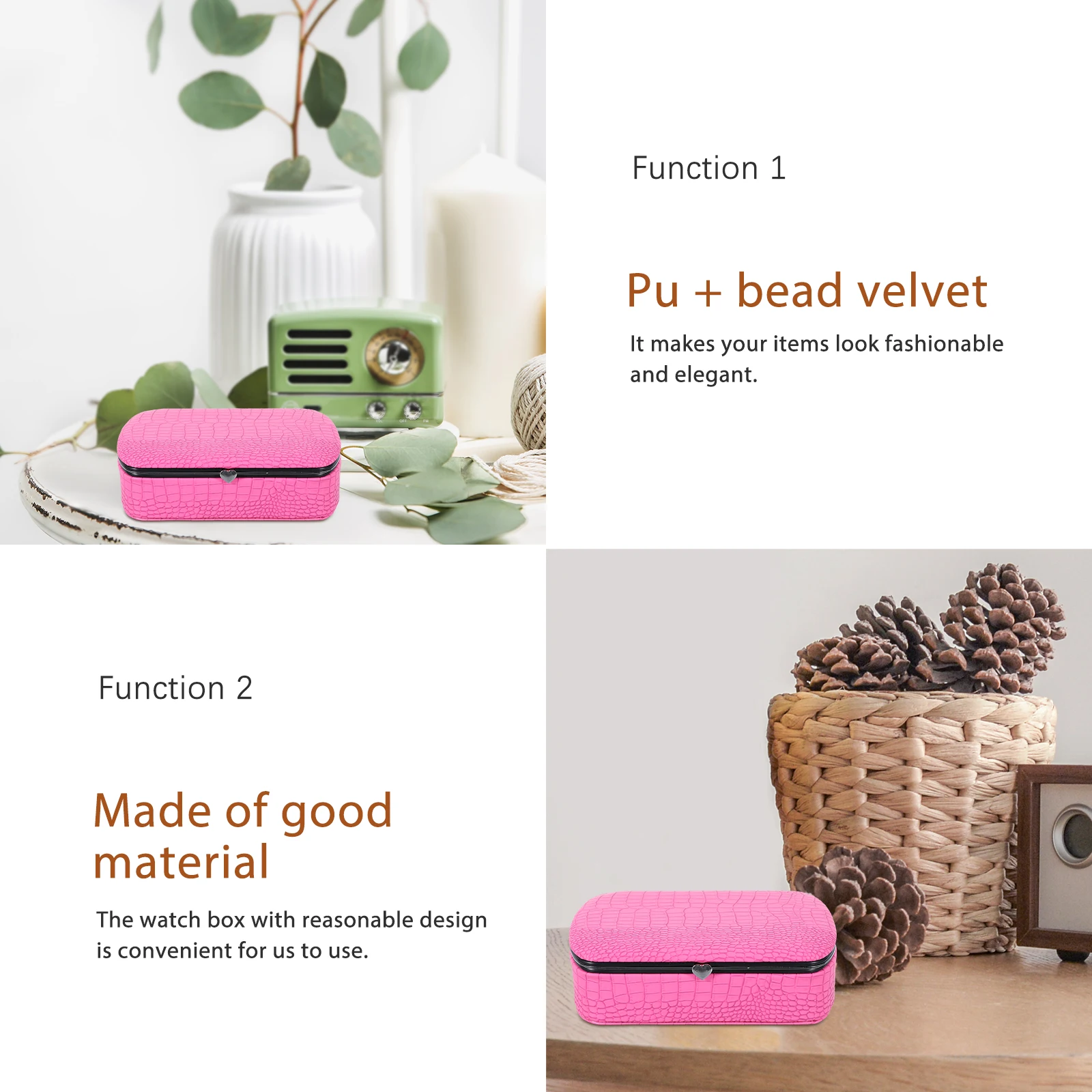 

Шкатулка для драгоценностей, нежный футляр для хранения колец, портативный органайзер, маленький флисовый держатель для ювелирных изделий с жемчугом, потрясающий