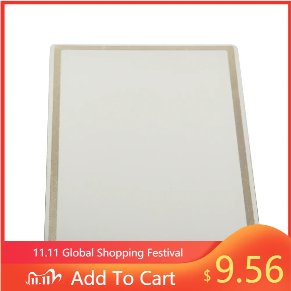 

1pc Cosmetic Mirror Car Sun Visor Mirror Sun Shading Stainless Steel Auto Decoration Interior Mirrors Parts For Vehicle Auto