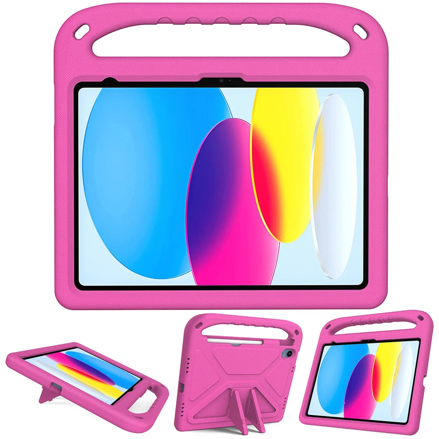 Kids Safe EVA Case For IPad 10 10th Generetion 2022 11 11th 10.9 Inch Case With Pencil Holder Shockproof Cover For IPad 11 10