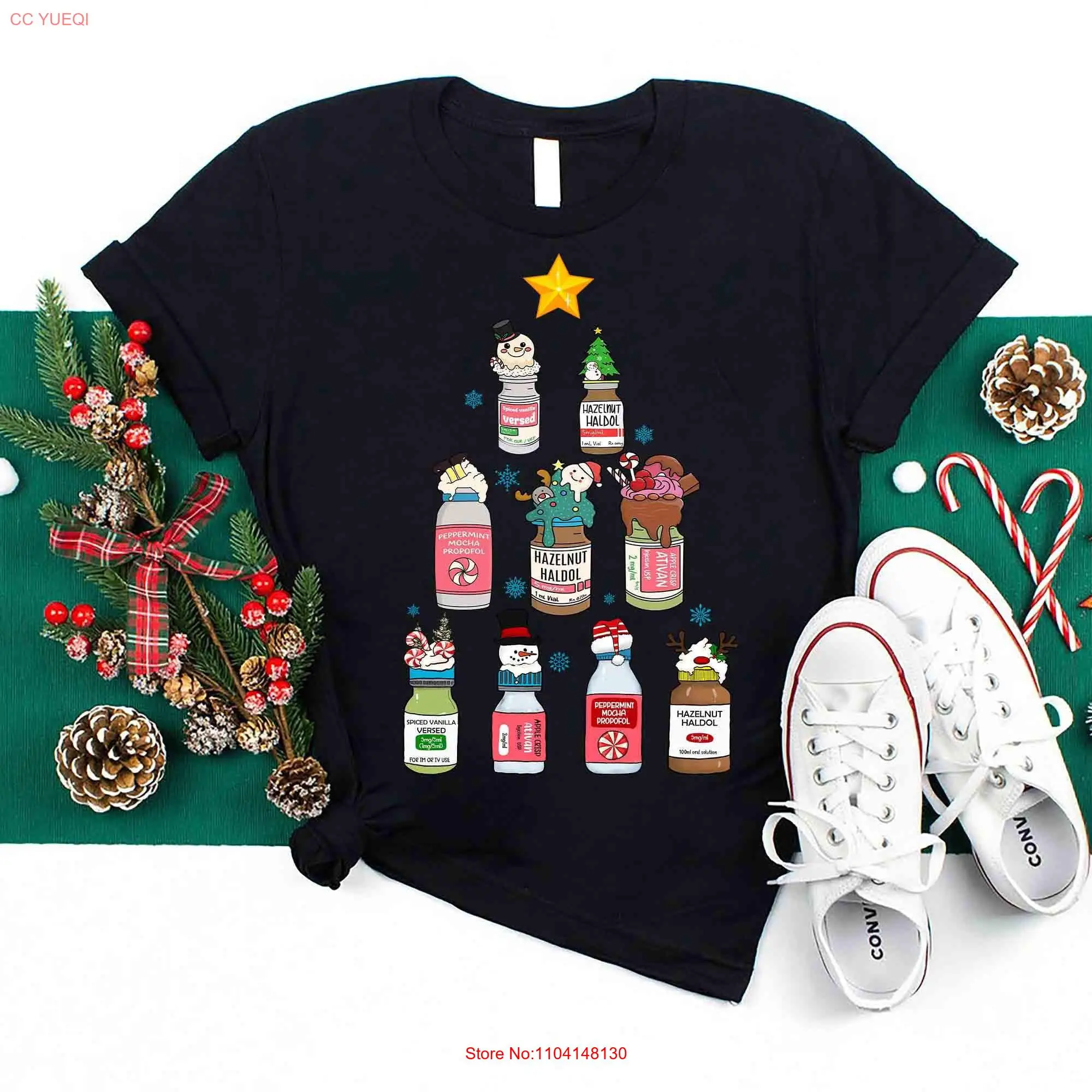 

ICU Nurse Christmas Tree T Shirt Dream Team SweaT Medical RN long or short sleeves