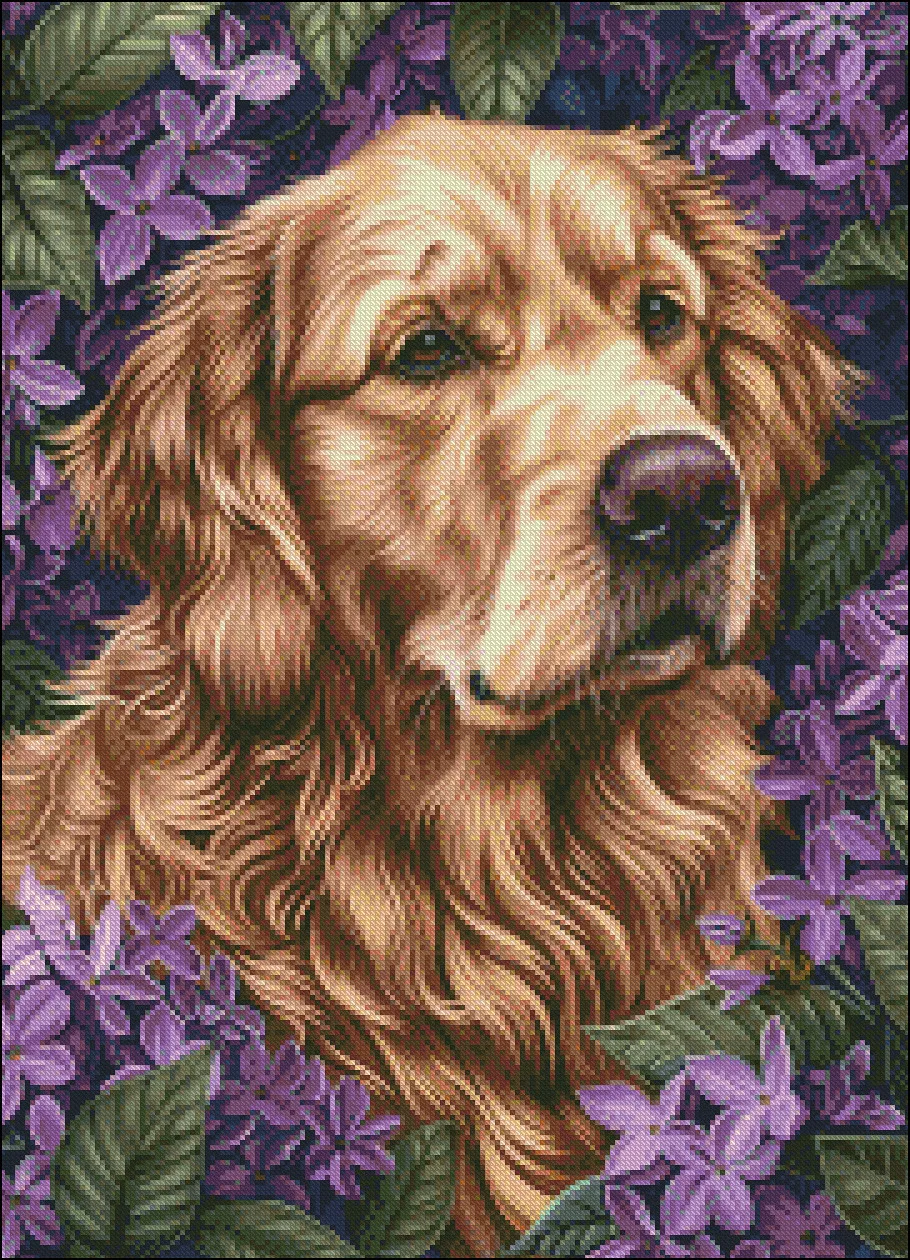 kits-de-broderie-au-point-de-croix-compte-artisanat-14-ct-couleur-dmc-decor-artistique-fait-a-la-main-golden-retriever-et-lilas