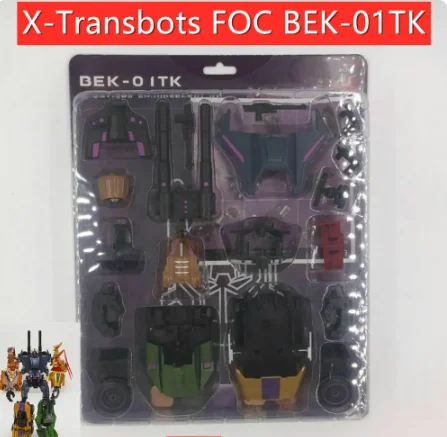 

NEW BEK-01TK Japanese Version Metallic Upgrade Kit For Transformation X-Transbots FOC Bruticus Action Figure Accessories