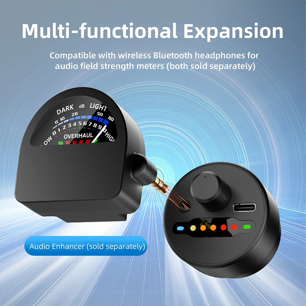 

High Sensitivity Water Leak Detector for Home Pipe Underfloor Heating with Audio Signal Display and Noise Visualization