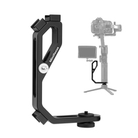 L Bracket Handle Gimbal Accessories Monitor Video Light Microphone Mount for DJI Ronin S SC RS 2 3 4 Zhiyun Crane 2 Weebill Moza