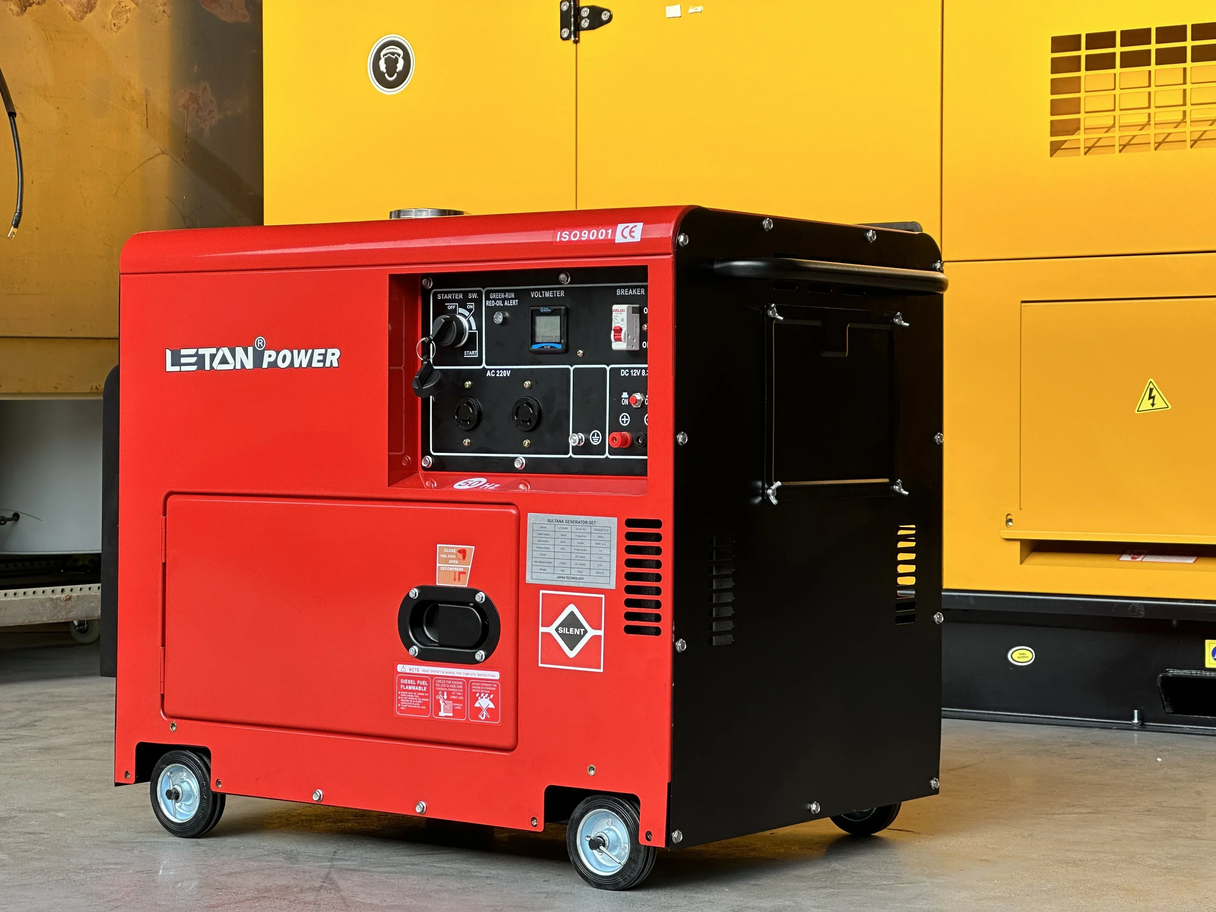 LETON POWER home use diesel generator set price for 10kva silent diesel generator electric power plant diesel generador 10kva