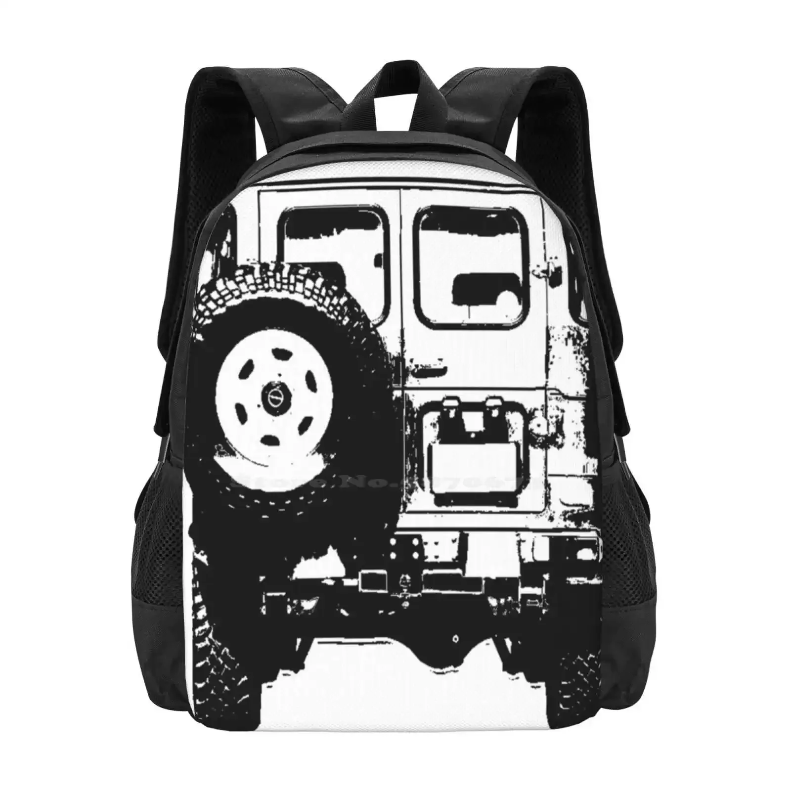 

Fj40 Old School Land Cruiser Hot Sale Schoolbag Backpack Fashion Bags 40 Land Cruiser