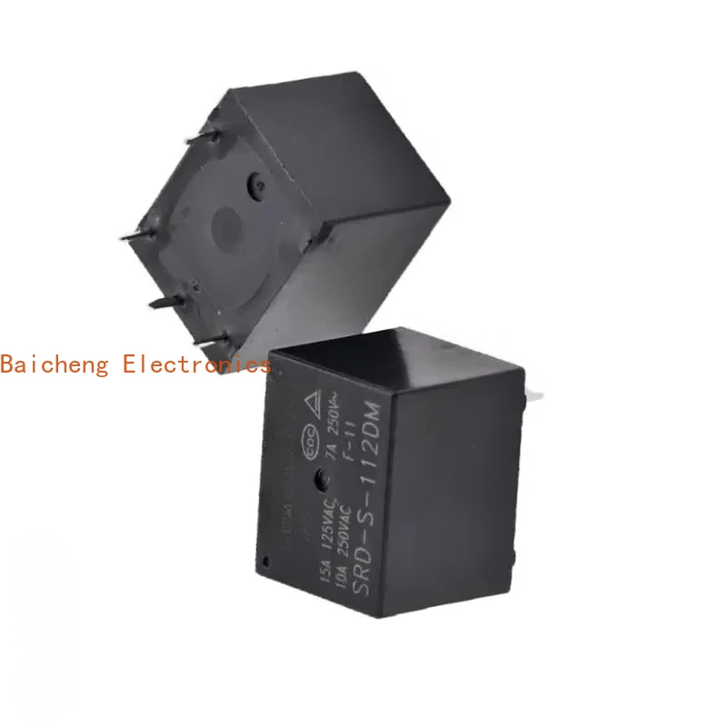10PCS SRD-S-105DM SRD-S-112DM SRD-S-124DM SRD-S-148DM 4PIN 10A 5VDC 12VDC 24VDC Power Relay Replaceable (JQC)HF3FF