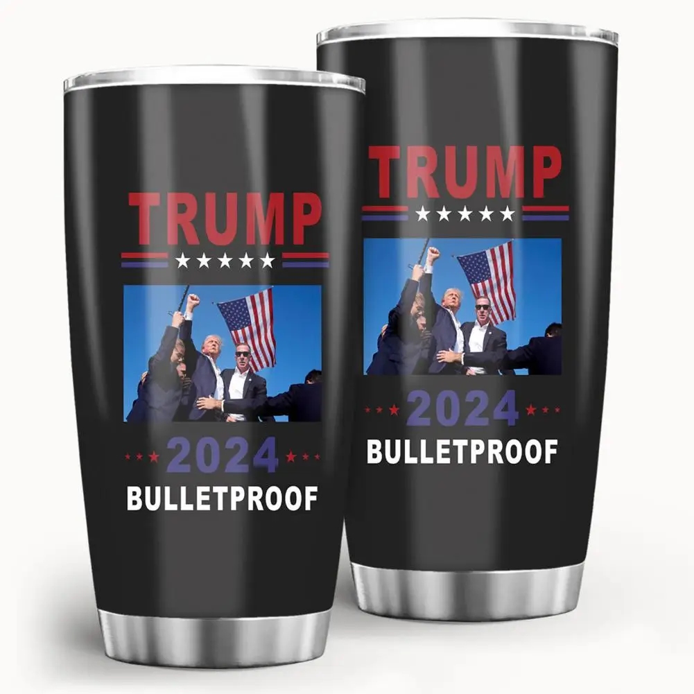 Durable Trump Coffee Cup President Trump Coffee Mug Trump Supporter Stainless Steel Mug 2024 Gift for Save America Again