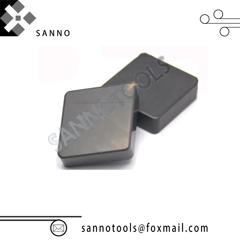 CNMN120408  CNMN120412  CNMN120708  CNMN120712 CBN CNC Carbide Turning Inserts For Cast Iron And Hardened Steel