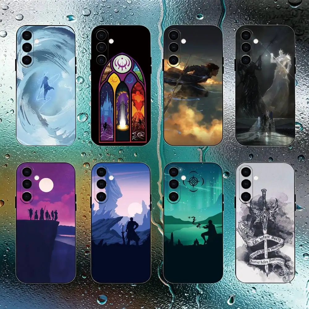 The S-Stormlight Archive Phone Case For Samsung Galaxy A73,A72,A71,A70,A53,A52,A51,Soft Silicone Black Cover