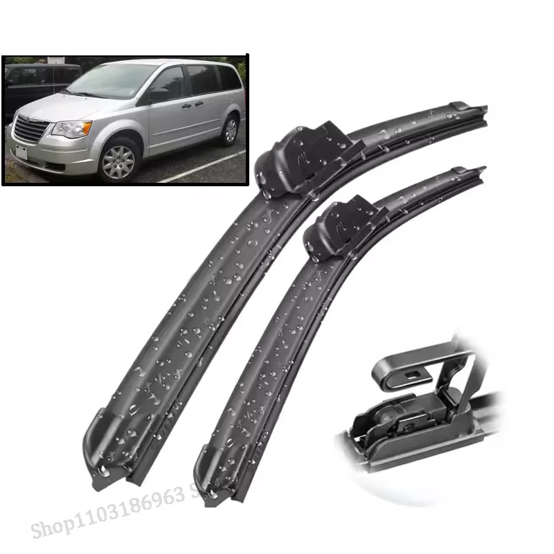 

Wiper LHD Front Wiper Blades For Chrysler Town & Country 5 2008 - 2016 Windshield Windscreen Window Car Brushes 26"+20"