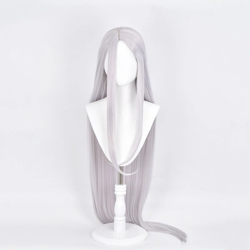 僕のヒーローアカデミア アニメ コスプレウィッグ - 2025年新作 ミルコ 白髪 ショートヘア バニー耳アクセント コスチュームヘア コスプレイベント＆ハロウィン用
