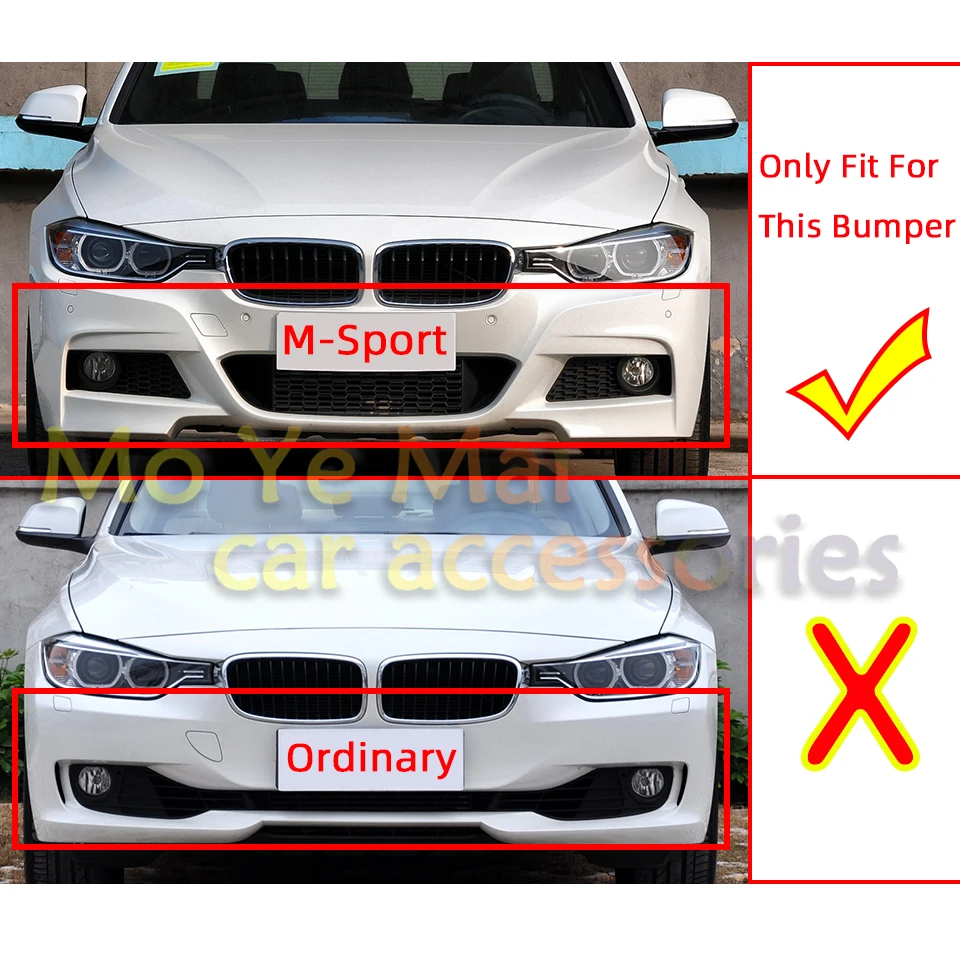 Front Bumper Headlight Cleaner Nozzle Cover Cap For BMW 320 323 325 328 F30 F31 M-Sport 2013-2018 Painted Sprayer Washer Jet Lid
