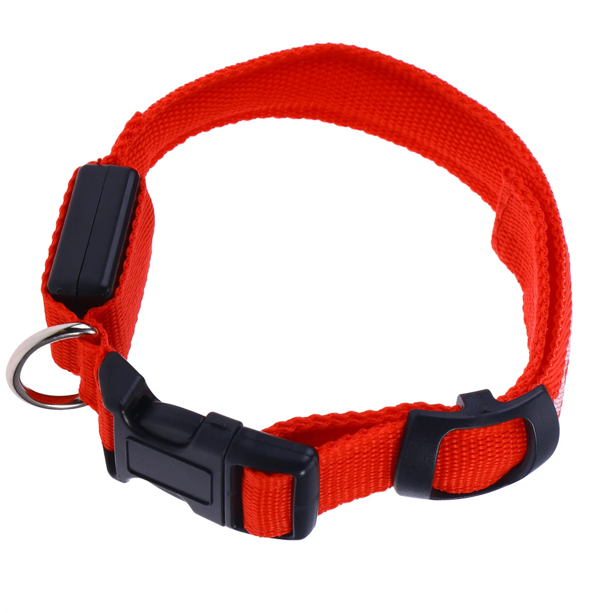 

Glowing Led Dog Operated Lighted Pet Collar Flashing Safety Necklace Night Walking Adjustable Xs Green Rechargeable