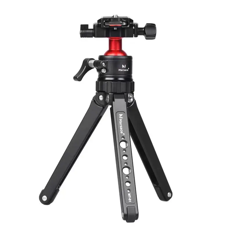 Marsace MT-01 Tabletop Tripod | Compact Lightweight Mini Stand, Ideal for Low-angle & Urban Street Photography