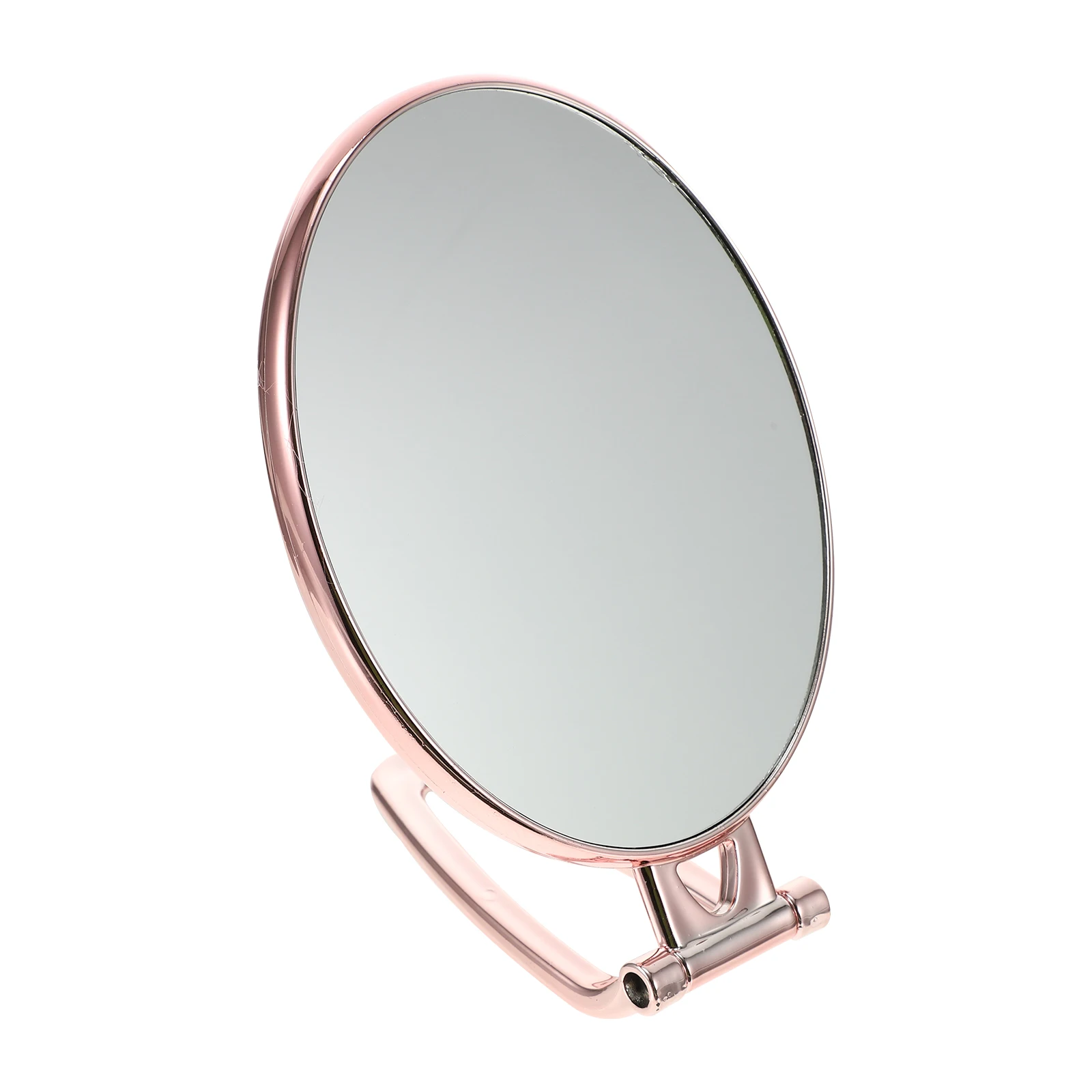 

Handheld Magnifying Makeup Mirror Double Sided Design for Facial Care Hair Styling Travel Use Compact Mirror with Clear