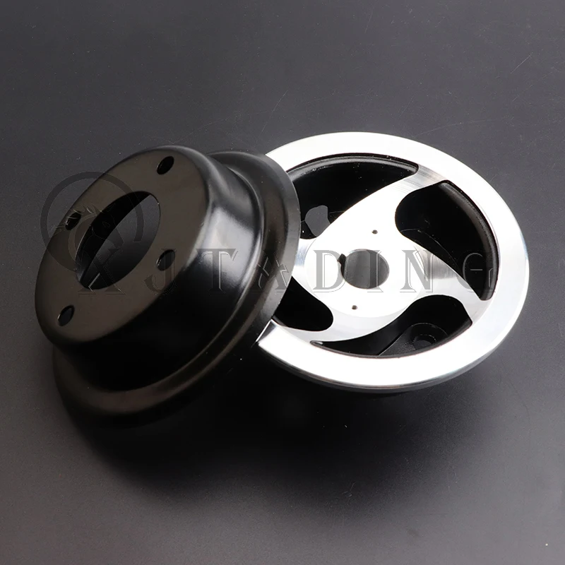 4 inch aluminum alloy Split wheel hub rim 17mm or 19mm Inner hole For Electric Scooter wheelchair 4