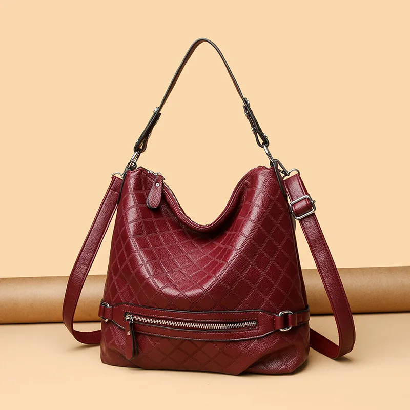 

High End Handbag for Women 2025 New Style Women's Shoulder Bag with Large Capacity Simple and Casual Outdoor Crossbody Bag