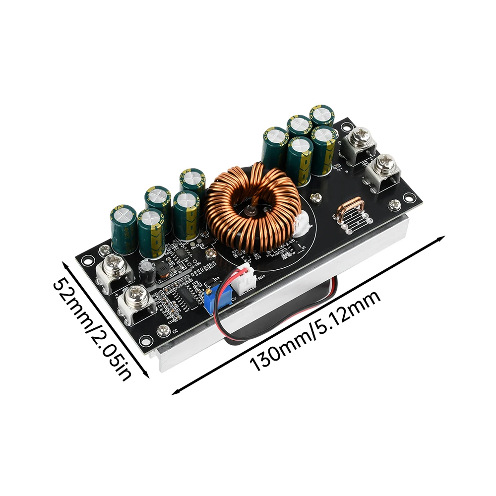 DC-DC 스텝 다운 모듈, 조절식 스텝 다운 전원 공급 장치 모듈, DC15V-90V ~ DC2.5V-72V, 30A 정전압 전원 공급 장치, 1200W